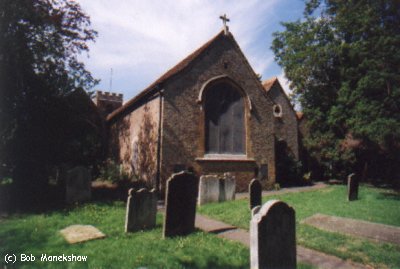 Fig 4 - Rear of St Mary with St Alban Church